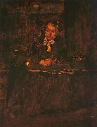 Mihaly Munkacsy Seated Old Woman Germany oil painting reproduction
